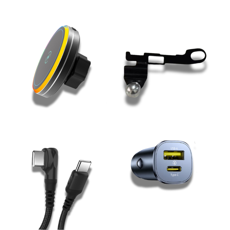 NexMotorsports BMW F-Series Hidden Magnetic Wireless Charging Mount