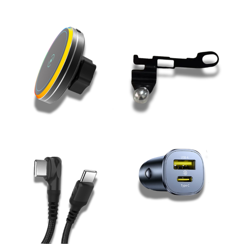 NexMotorsports BMW F-Series Hidden Magnetic Wireless Charging Mount